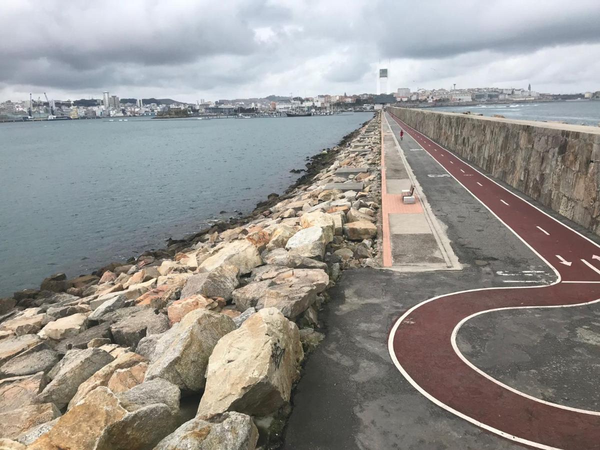 Apartamento Franja 50 Gastromaar A Coruna Bagian luar foto